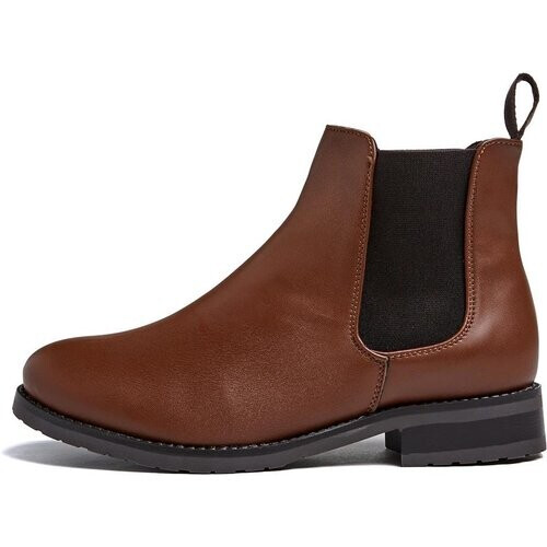 Will's Vegan Store dames vegan Chelsea Boots Luxe Smart Kastanje Tweedehands