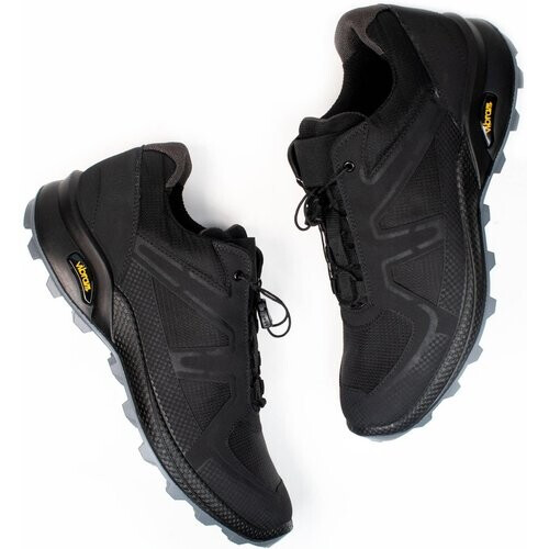 Will's Vegan Store dames vegan Cross Running Trainers Wvsport Zwarte Editie Tweedehands