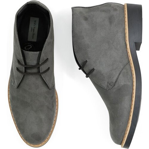 Will's Vegan Store dames vegan Desert Boots Signature Grijs Tweedehands