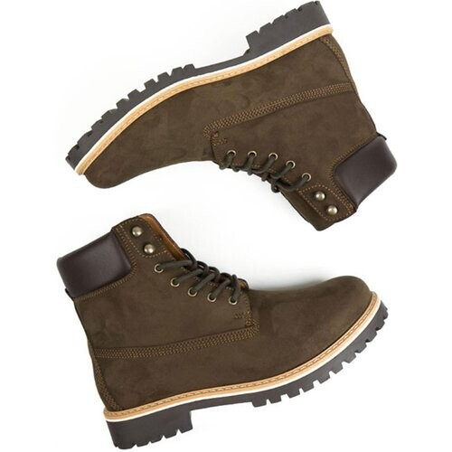 Will's Vegan Store dames vegan Dock Boots Donkerbruin Tweedehands