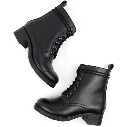 Will's Vegan Store dames vegan Laarzen Aviator 2 Zwart Tweedehands