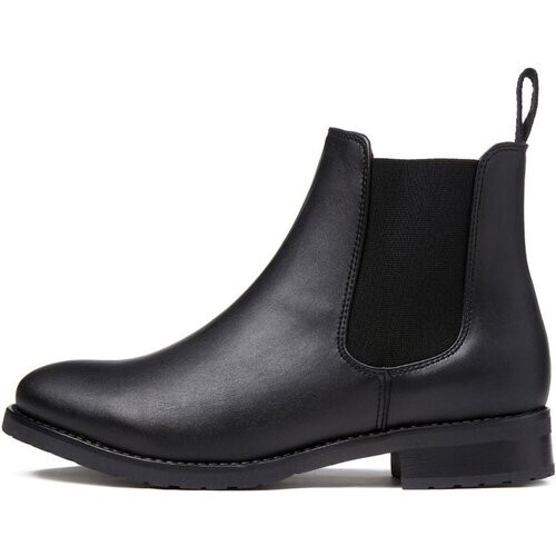 Will's Vegan Store dames vegan Luxe Nette Chelsea Boots Zwart Tweedehands