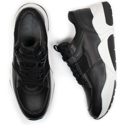 Will's Vegan Store dames vegan Sneakers Chicago Low Tops Zwart Tweedehands