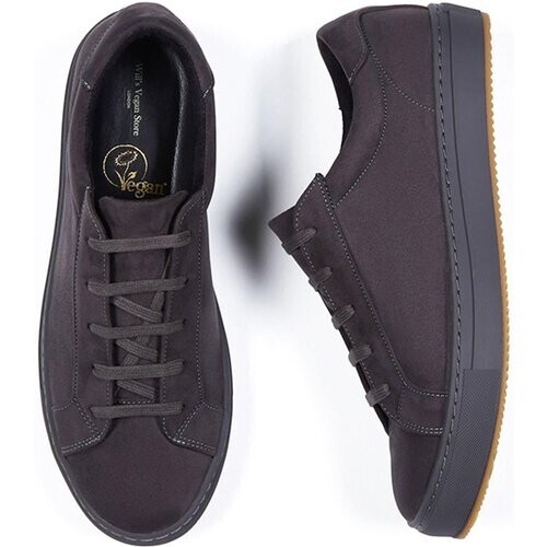 Will's Vegan Store dames vegan Sneakers Vegan Suede Grijs Tweedehands