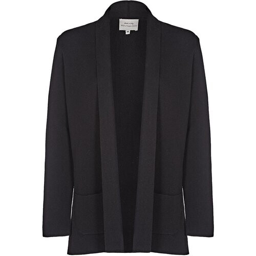 Will's Vegan Store dames vegan Vest Knit Zwart Tweedehands