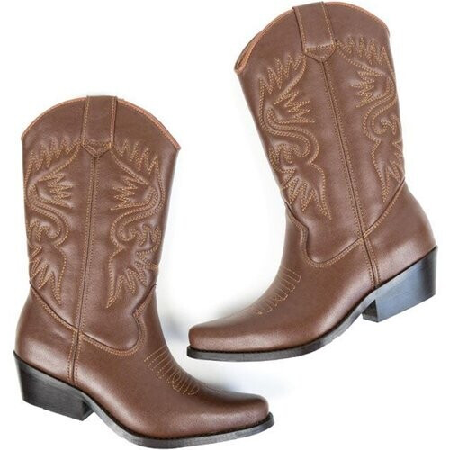 Will's Vegan Store dames vegan Western Boots Bruin Tweedehands