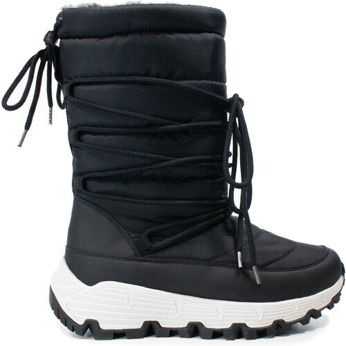 Will's Vegan Store dames vegan Wvsport Gewatteerde Dames Snowboots Zwart Tweedehands