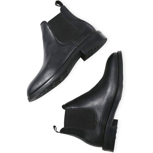 Will's Vegan Store mannen vegan Chelsea Boots Waterproof Zwart Tweedehands