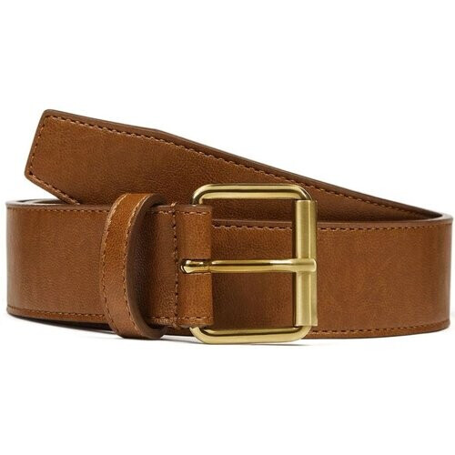 Will's Vegan Store mannen vegan Jeansriem 4 Cm Tan Tweedehands