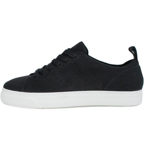 Will's Vegan Store mannen vegan Ny Sneakers Zwart Knit Tweedehands