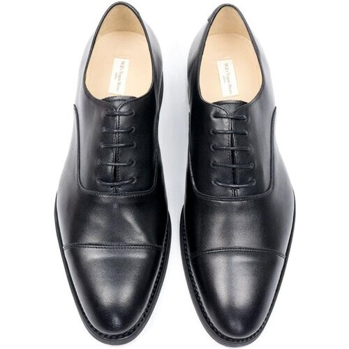 Will's Vegan Store mannen vegan Oxford Schoenen Goodyear Welt Zwart Tweedehands