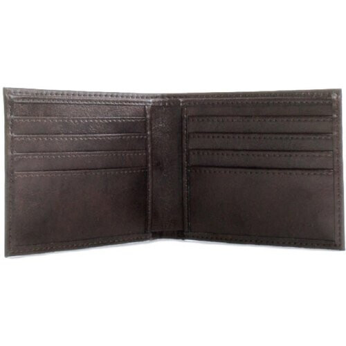 Will's Vegan Store mannen vegan Portemonnee Billfold Donkerbruin Tweedehands