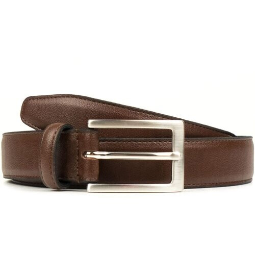 Will's Vegan Store mannen vegan Riem Classic 3 Cm Bruin Tweedehands