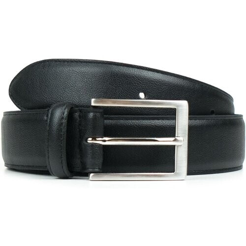 Will's Vegan Store mannen vegan Riem Classic 3 Cm Zwart Tweedehands