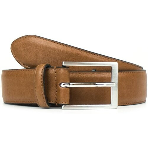 Will's Vegan Store mannen vegan Riem Classic 3.5 Cm Bruin Tweedehands