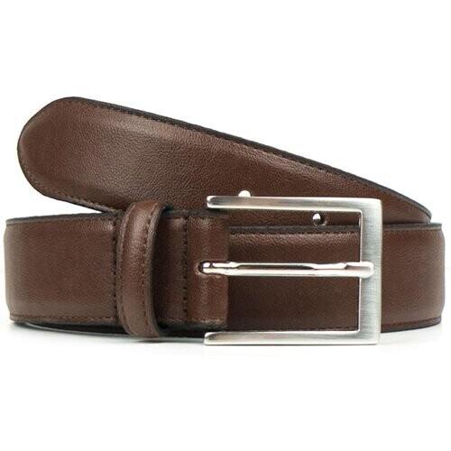 Will's Vegan Store mannen vegan Riem Classic 3.5 Cm Donkerbruin Tweedehands