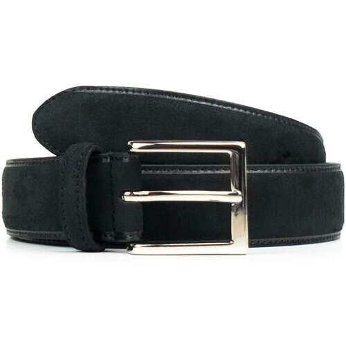 Will's Vegan Store mannen vegan Riem Continental 3.5 Cm Zwart Tweedehands