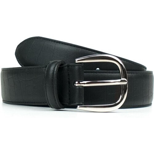 Will's Vegan Store mannen vegan Riem D-Ring 3cm Zwart Tweedehands