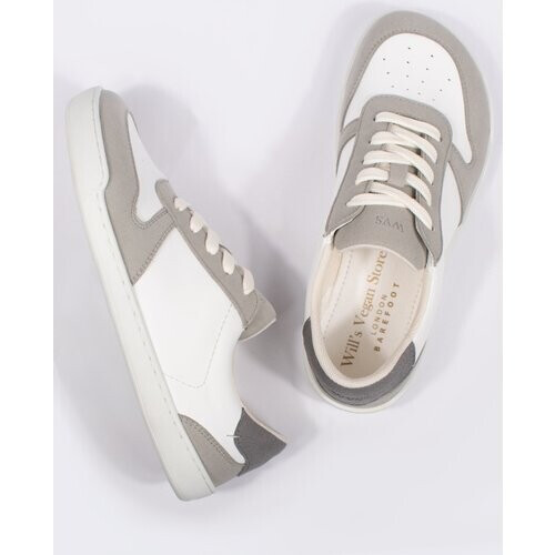 Will's Vegan Store mannen vegan Sneakers Barefoot Wit & Grijs Tweedehands