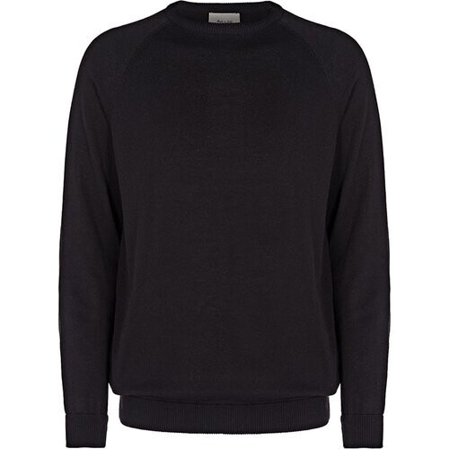 Will's Vegan Store mannen vegan Trui Tailored Zwart Tweedehands