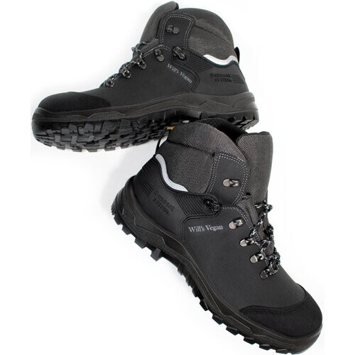 Will's Vegan Store mannen vegan Veiligheidsschoenen S3 Src Wvsport Zwart Tweedehands