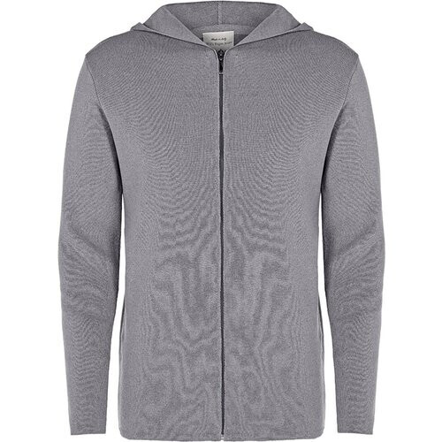 Will's Vegan Store mannen vegan Vest Knit Grijs Tweedehands