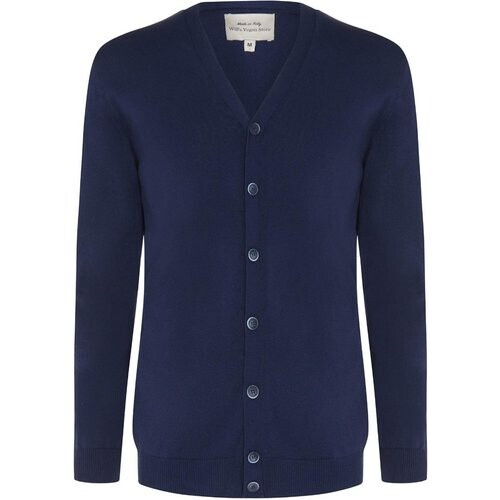 Will's Vegan Store mannen vegan Vest Recycled Donkerblauw Tweedehands