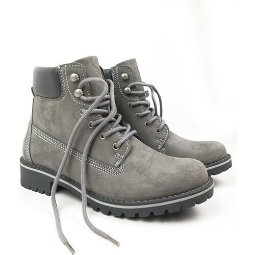 Will's Vegan Store mannen vegan Veterboots Dock Grijs Tweedehands