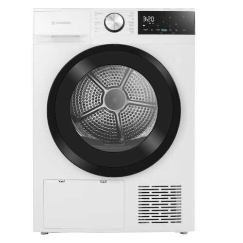 Wisberg Wbdr1400a38wnb - Warmtepompdroger - 8 Kg - 65 Db - Energieklasse C | Nieuw (outlet)