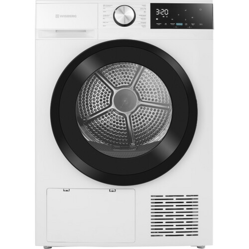 Wisberg Wbdr1400a38wnb - Warmtepompdroger - 8 Kg - 65 Db - Energieklasse C - Wit | Nieuw (outlet) Tweedehands