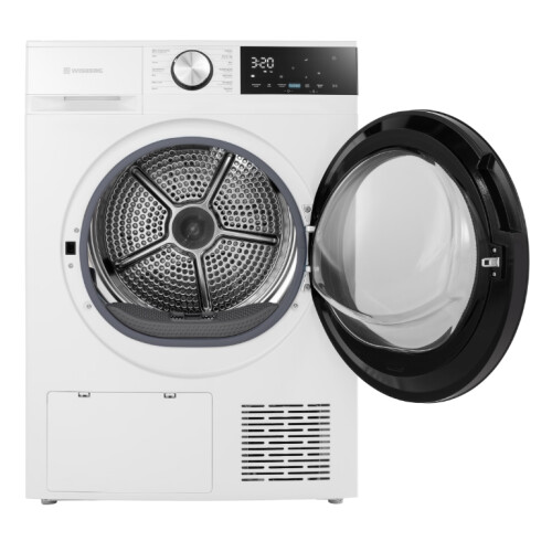 Wisberg Wbdr1400a38wnb - Warmtepompdroger - 8 Kg - 65 Db - Energieklasse C - Wit | Nieuw (outlet)