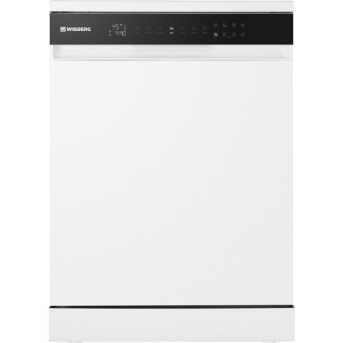 Wisberg Wbdw44aw - Vrijstaande Vaatwasser - 60 Cm - 15 Couverts - Besteklade - 44 Db - Energieklasse A | Nieuw (outlet)