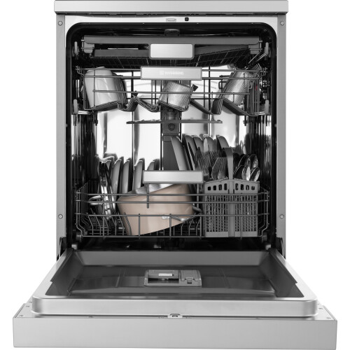 Wisberg Wbdw44ds - Vrijstaande Vaatwasser - 60 Cm - 14 Couverts - 44 Db - Energieklasse D | Nieuw (outlet)