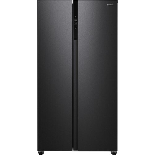 Wisberg Wbsbsnd595cb - Amerikaanse Koelkast - 177 Cm - 595l - No Frost - Zwart Rvs | Nieuw (outlet) Tweedehands