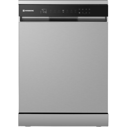 Wisberg Wqp12-u7809x Vrijstaande Vaatwasser - 16 Couverts - Besteklade - Inverter-motor - Stil Nachtprogramma - 60 Cm - 44db | Nieuw (outlet)