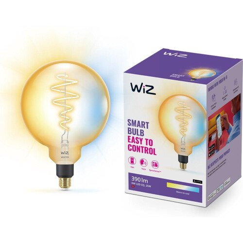 WiZ Filament G200 E27 - Slimme lamp - Instelbaar wit licht - Amber Tweedehands