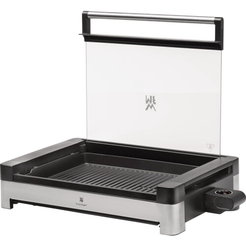WMF Lono 415430011 - Tafelgrill - Glazen deksel - Zilver zwart