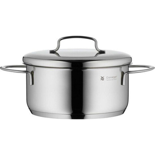 WMF Mini - Kookpan Laag -Ø16 cm - RVS - Compact - Geschikt voor alle warmtebronnen Tweedehands
