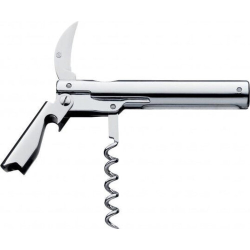 WMF Vino - Kelnersmes - Kurkentrekker foliesnijder flesopener - Zilver Tweedehands