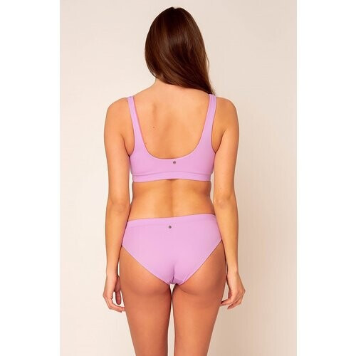 Woodlike dames vegan Bikinibroekje Amal Hipster Reversible Lila Paars/Roze Tweedehands