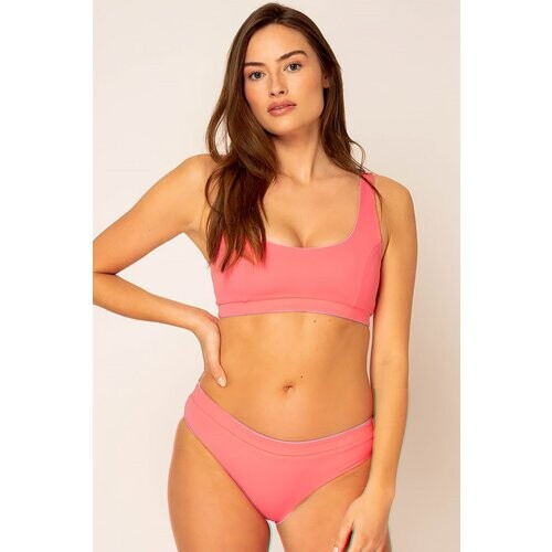 Woodlike dames vegan Bikinitop Anais Reversible Roze / Lila Paars Tweedehands