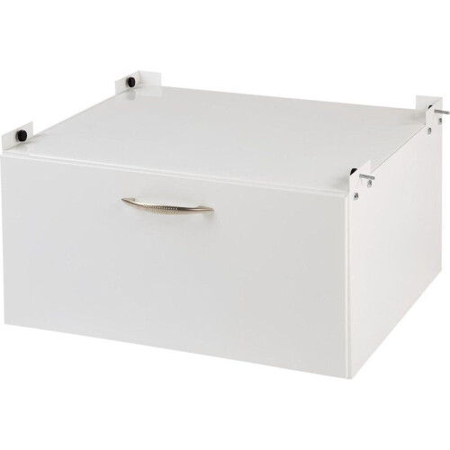 Xavax Onderzetmeubel - Onderzetter voor Wasmachine en Droogkast - Draagvermogen 80 kg - Wit Tweedehands