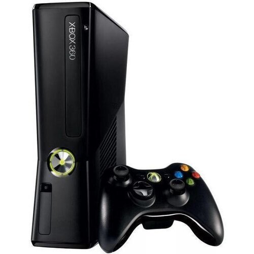 Refurbished Xbox 360 Slim - HDD 4 GB - Zwart Tweedehands