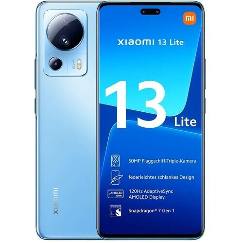 Xiaomi 13 Lite 128GB - Blauw - Simlockvrij - Dual-SIM Tweedehands