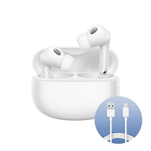 Xiaomi Buds 3T Pro - Draadloze Oordopjes - Ruisonderdrukking tot 40 dB - Gloss White