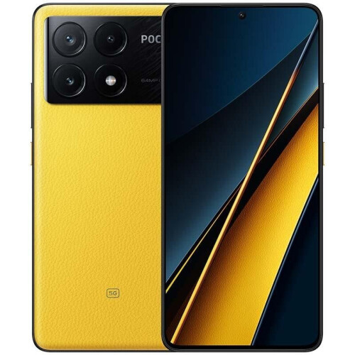 Xiaomi Poco X6 Pro - Geel - 256 GB - Dubbele fysieke simkaart Tweedehands