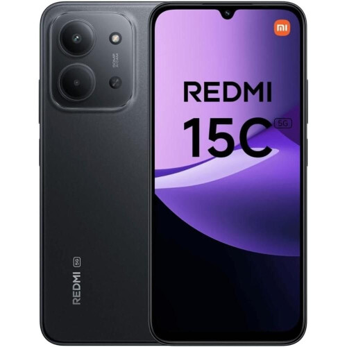 Xiaomi Redmi 15C - Zwart - 256 GB - Dubbele fysieke simkaart Tweedehands