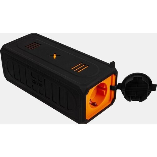 Xtorm Portable Power Socket 70 Zwart/Oranje Tweedehands