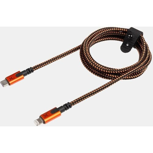 Xtorm Xtreme USB-C to Lightning cable (1,5m) Zwart/Oranje Tweedehands