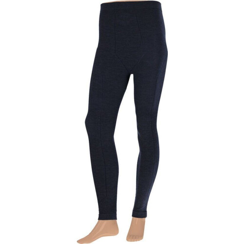 Xtreme Thermolegging Heren - Merino Wol - Zachte stof - Navy Melange - M